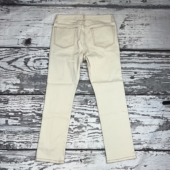 Something Navy - Cream Colored Jeans - Size 10 - Picture 4 of 7